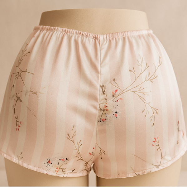 HIGH WAIST BOTTOMS- pink blossom