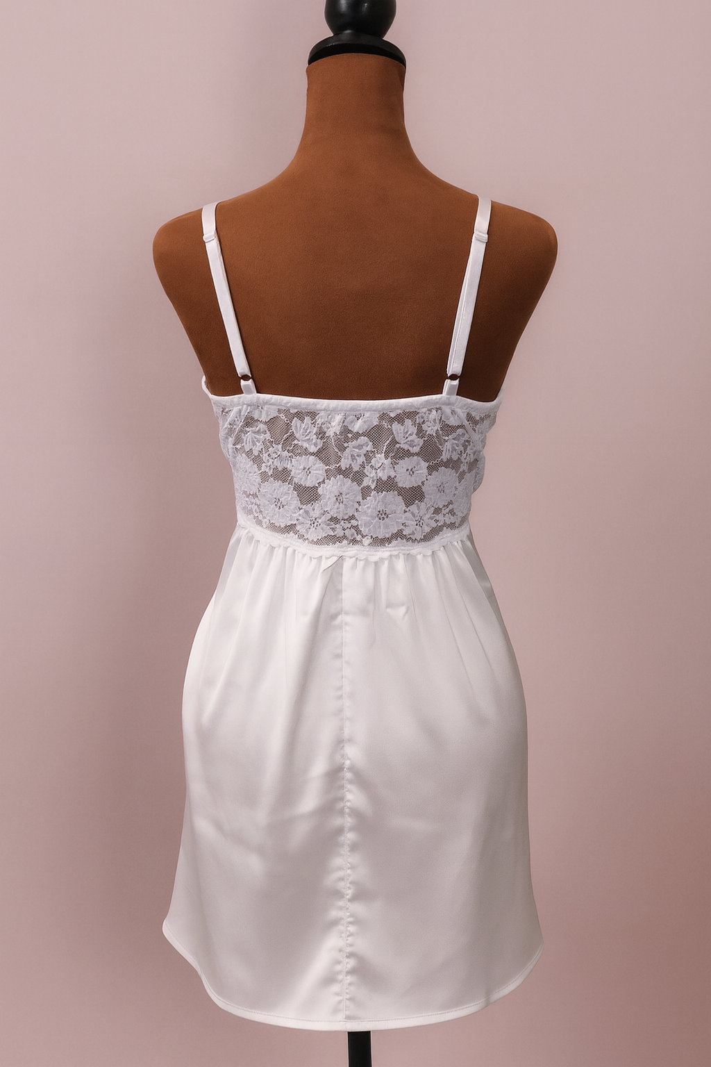 BABYDOLL- White with Adjustable Cups - Modest Babydoll BABYDOLL- White with Adjustable Cups - Modest Babydoll